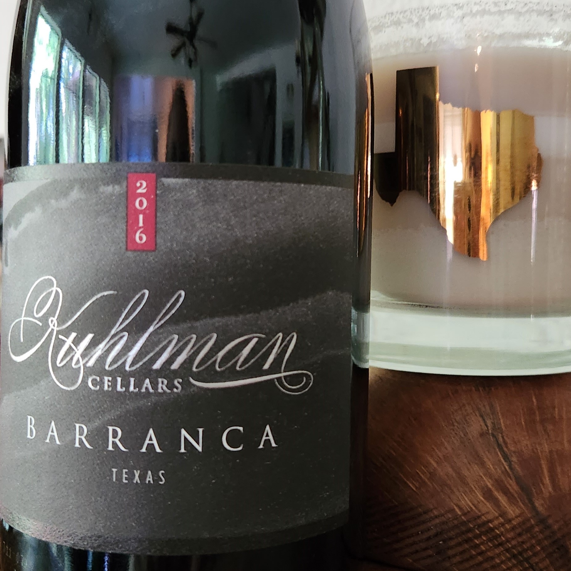 Grits and Wine, Kuhlman Cellars 2016 Barranca
