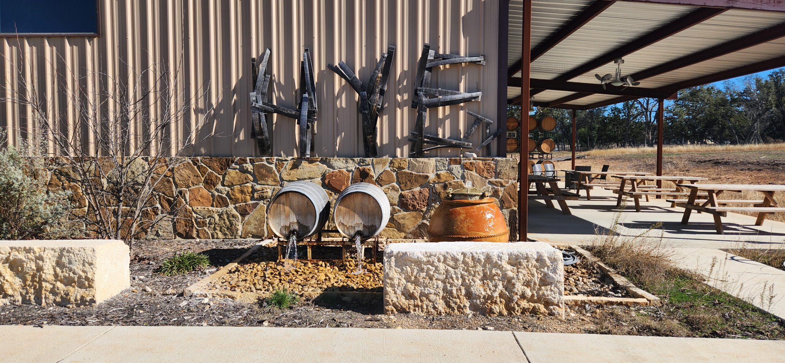 Grits and Wine, Horn Winery Tasting