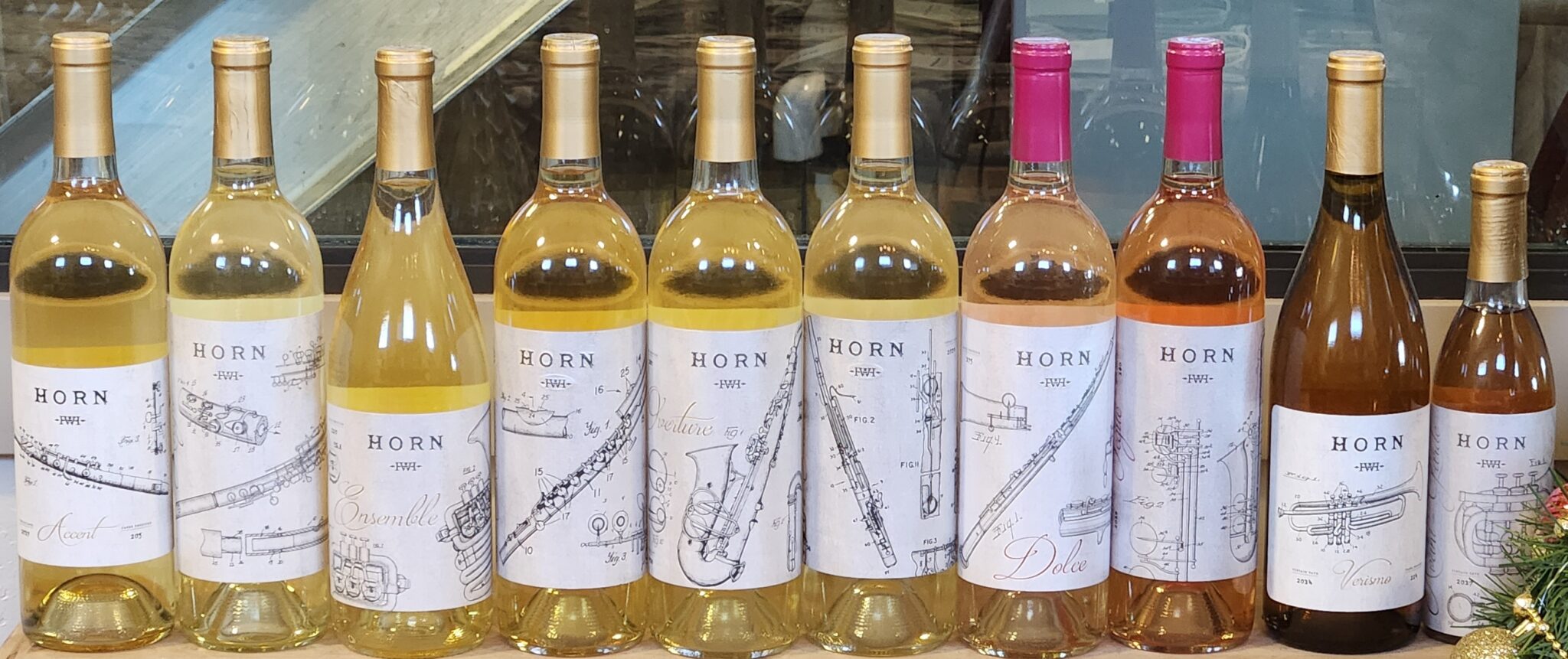 Grits and Wine, Horn Winery Tasting